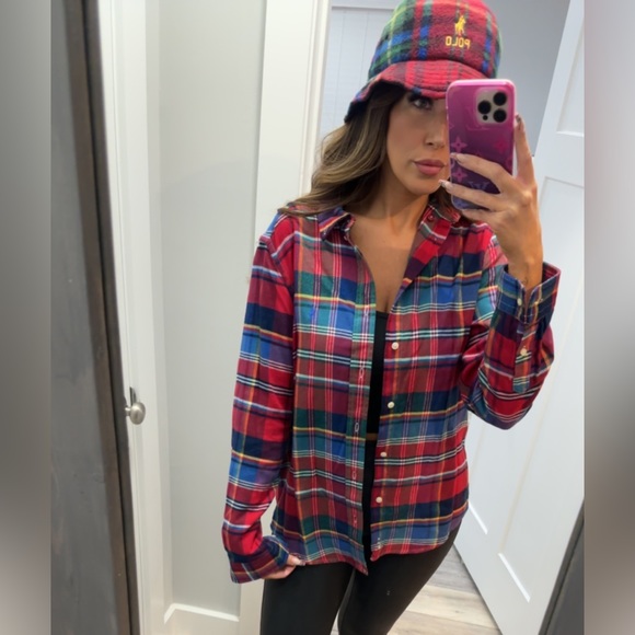 Polo Ralph Lauren Button Up flannel NWOT - Picture 5 of 5